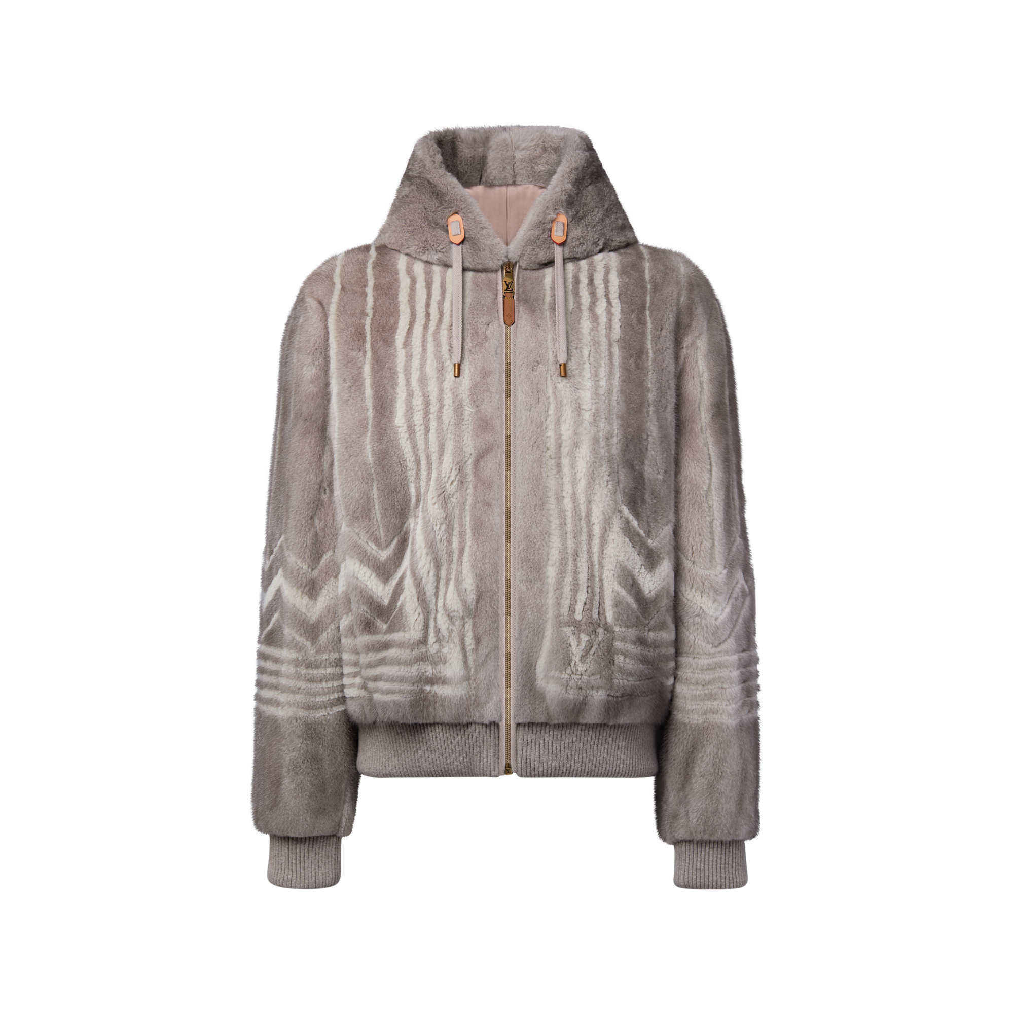 LOUIS VUITTON ムートンコート 48 Zipped Hooded Mink Blouson - Ready-to-Wear | LOUIS VUITTON